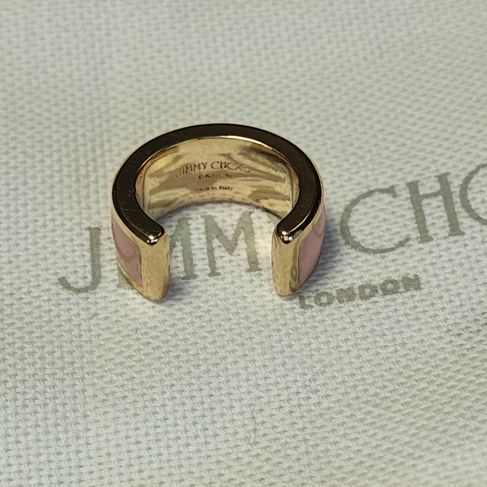 Jimmy Choo Single JC Ear Cuff - Picture 10 of 11